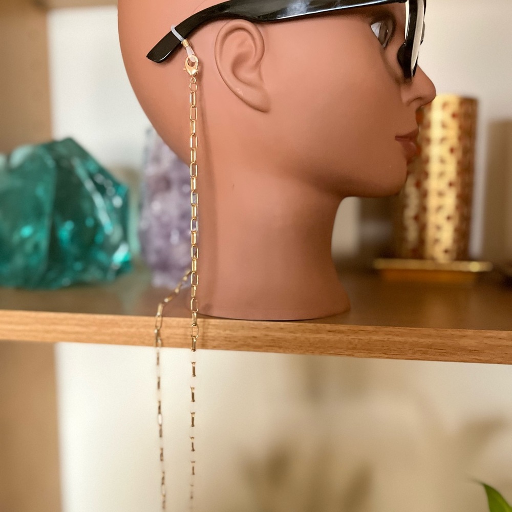 Eyeglass Chain Gold Tone